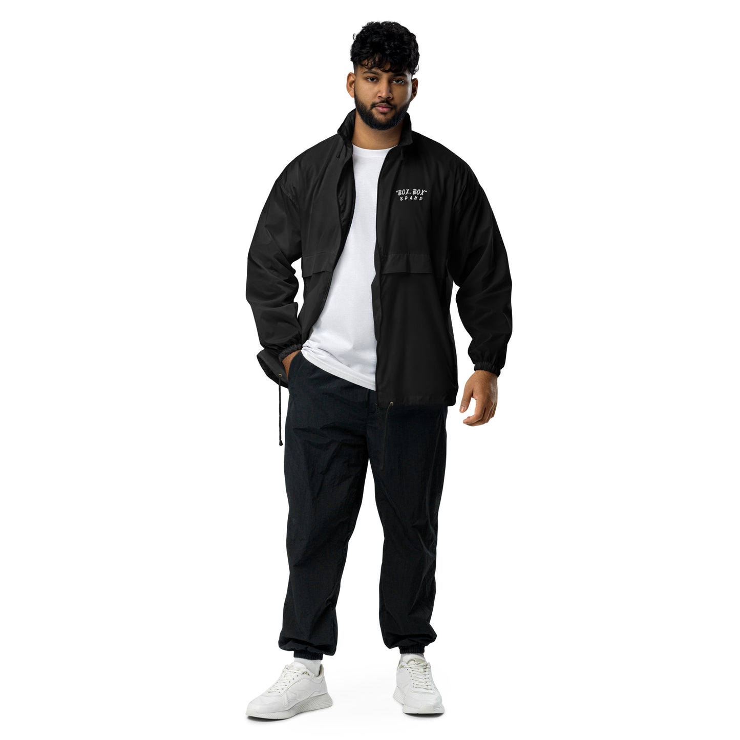 Box Box (Curve) Unisex windbreaker