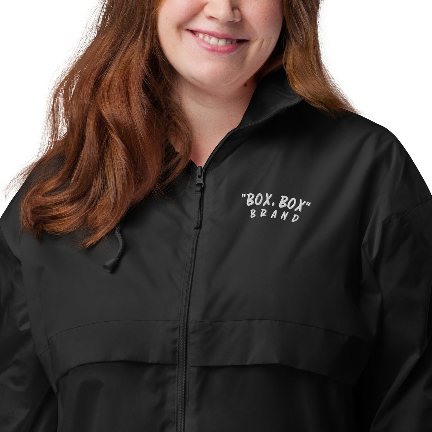 Box Box (Curve) Unisex windbreaker