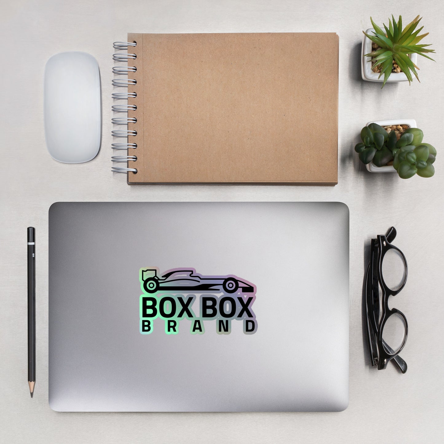 BOX BOX BRAND Holographic stickers