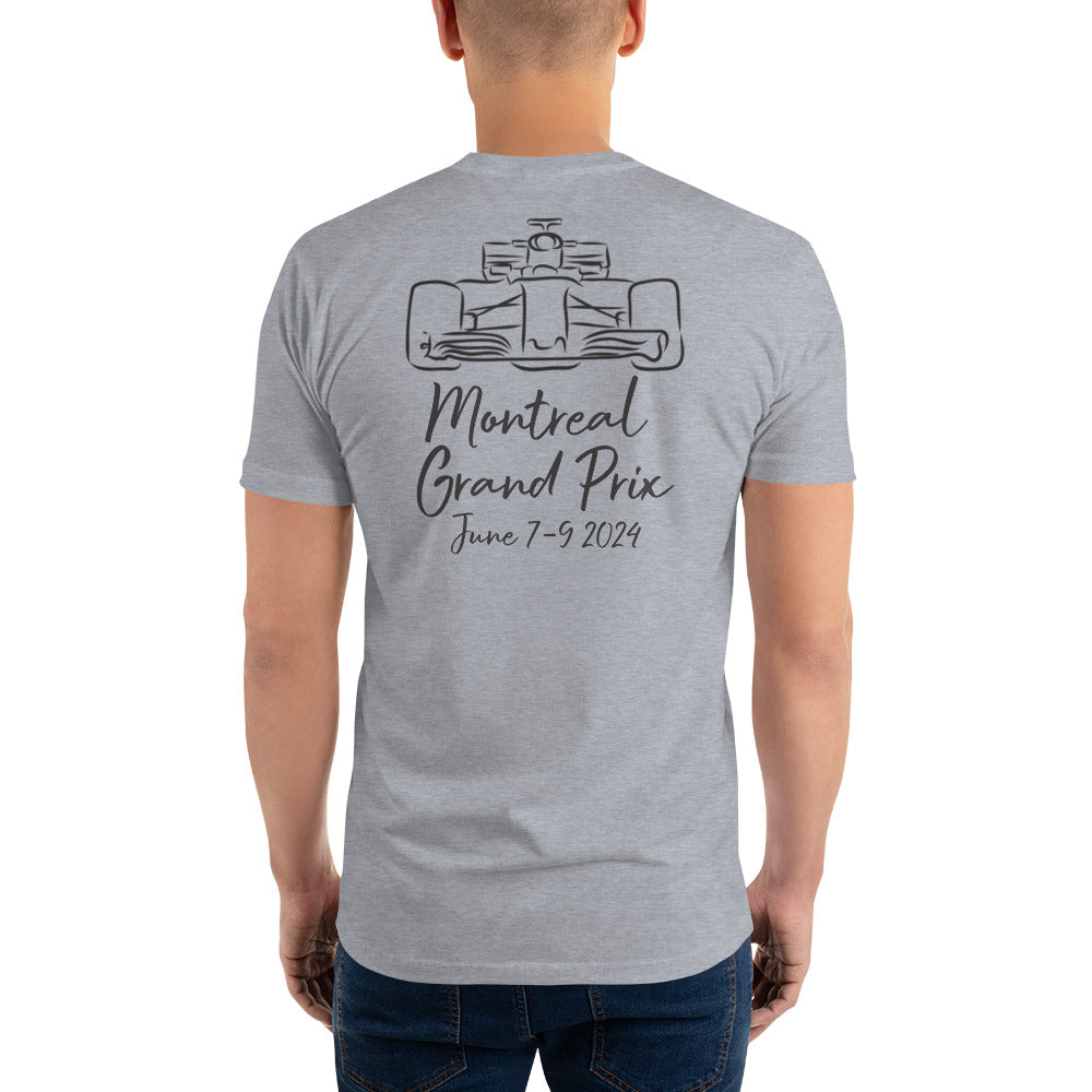 Form-Fitting Montreal Grand Prix Reverse Short Sleeve T-shirt