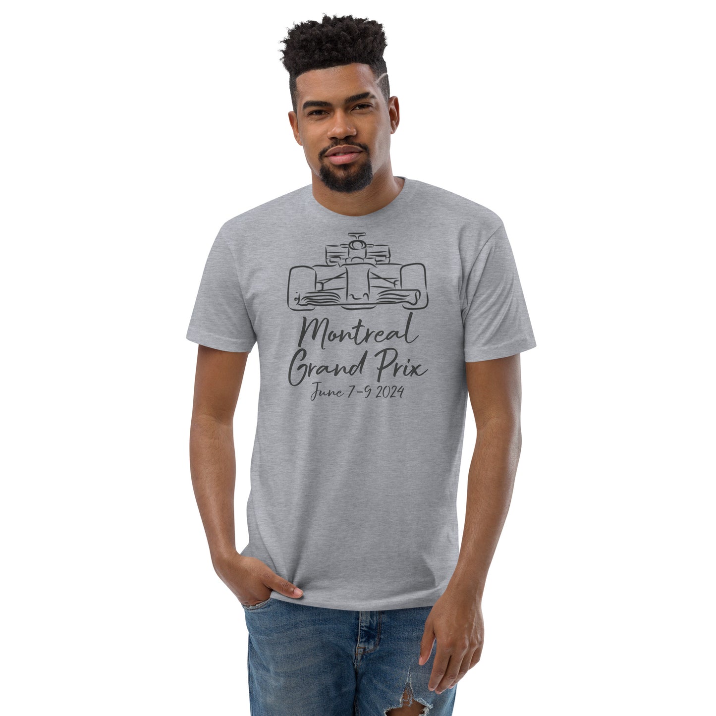 Form-Fitting Montreal Grand Prix Short Sleeve T-shirt