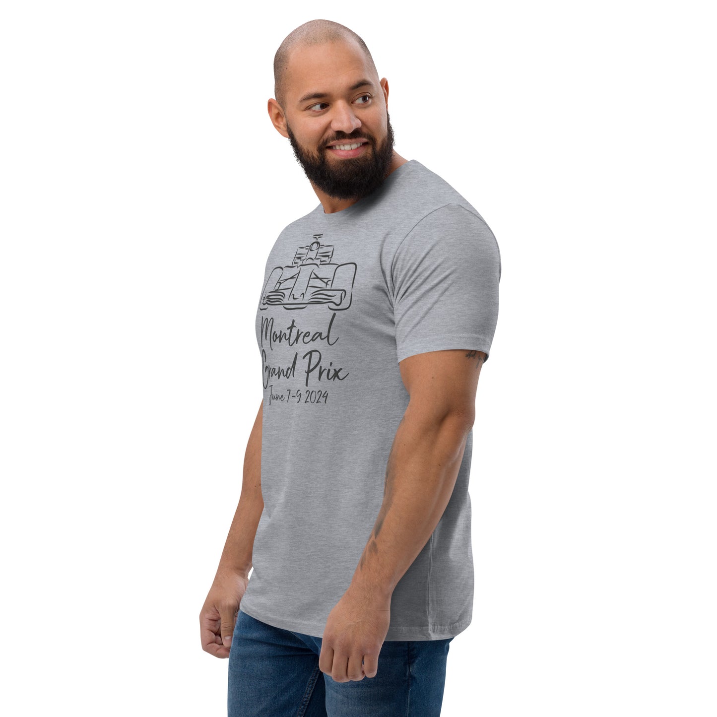 Form-Fitting Montreal Grand Prix Short Sleeve T-shirt