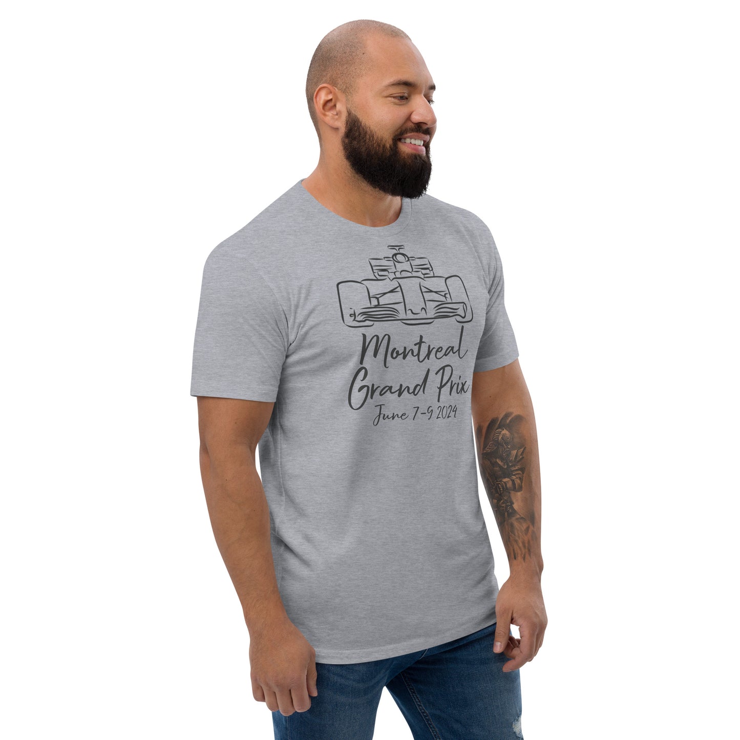 Form-Fitting Montreal Grand Prix Short Sleeve T-shirt