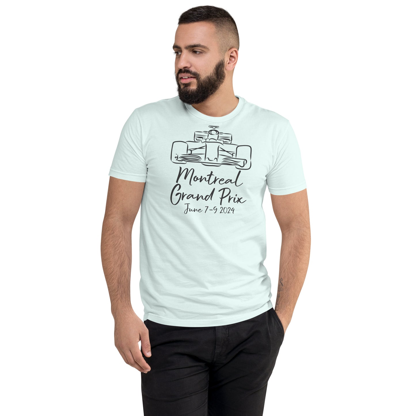 Form-Fitting Montreal Grand Prix Short Sleeve T-shirt