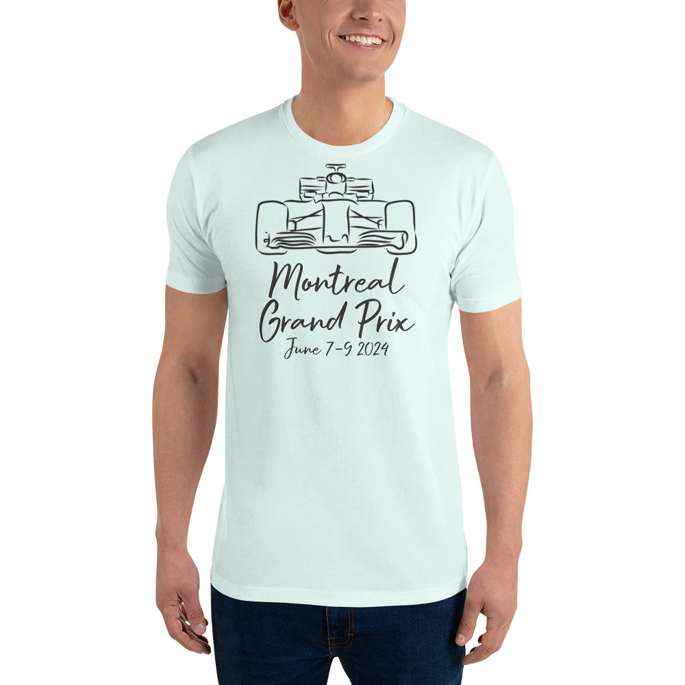 Form-Fitting Montreal Grand Prix Short Sleeve T-shirt
