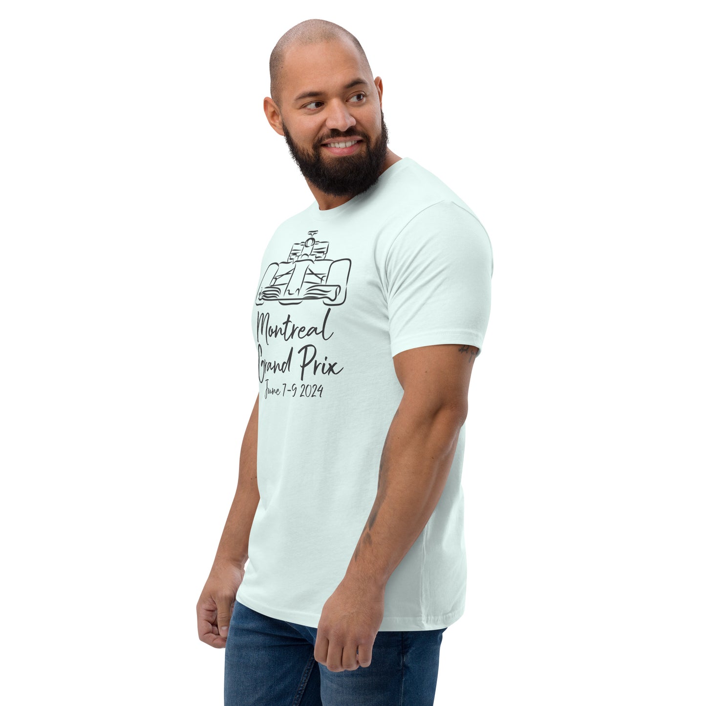 Form-Fitting Montreal Grand Prix Short Sleeve T-shirt