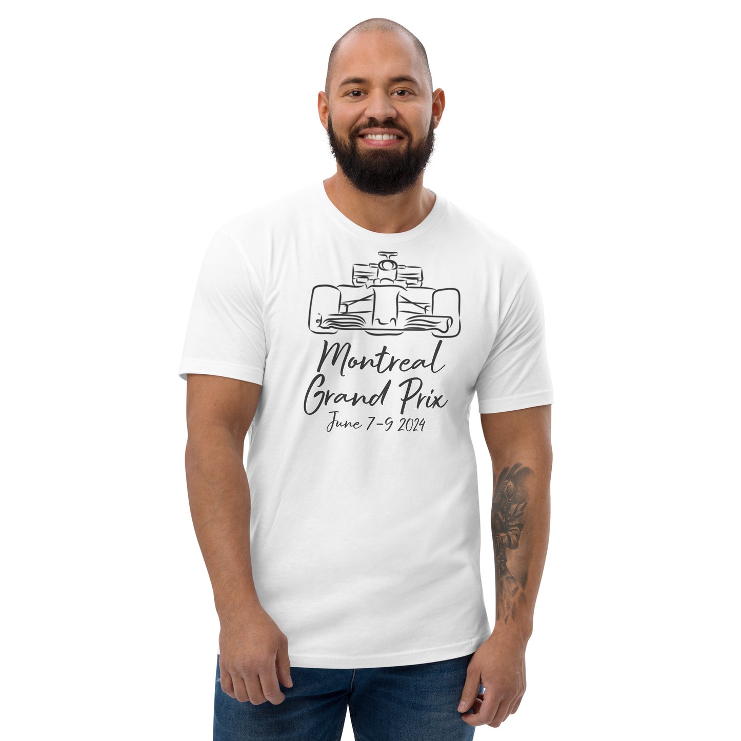 Form-Fitting Montreal Grand Prix Short Sleeve T-shirt