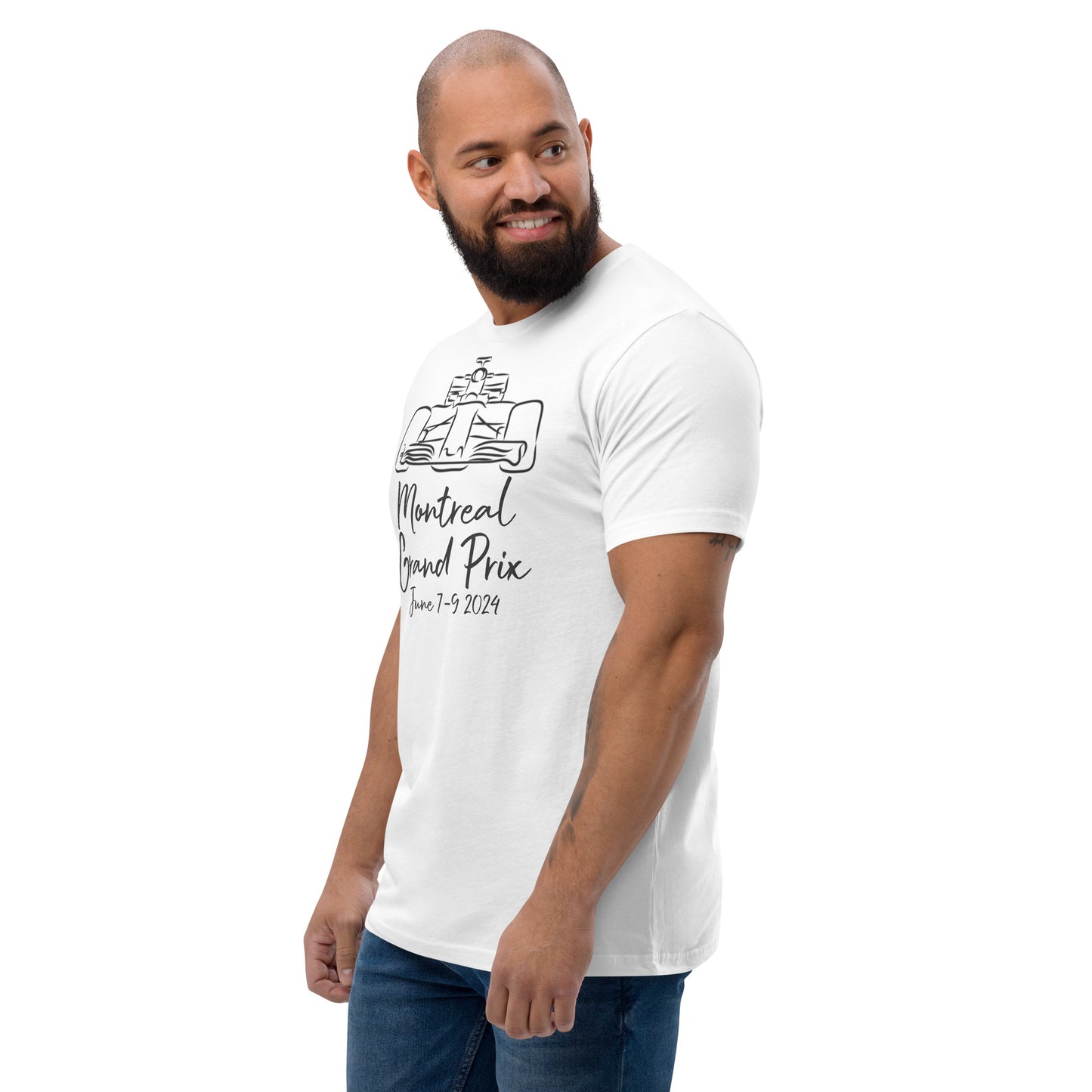 Form-Fitting Montreal Grand Prix Short Sleeve T-shirt