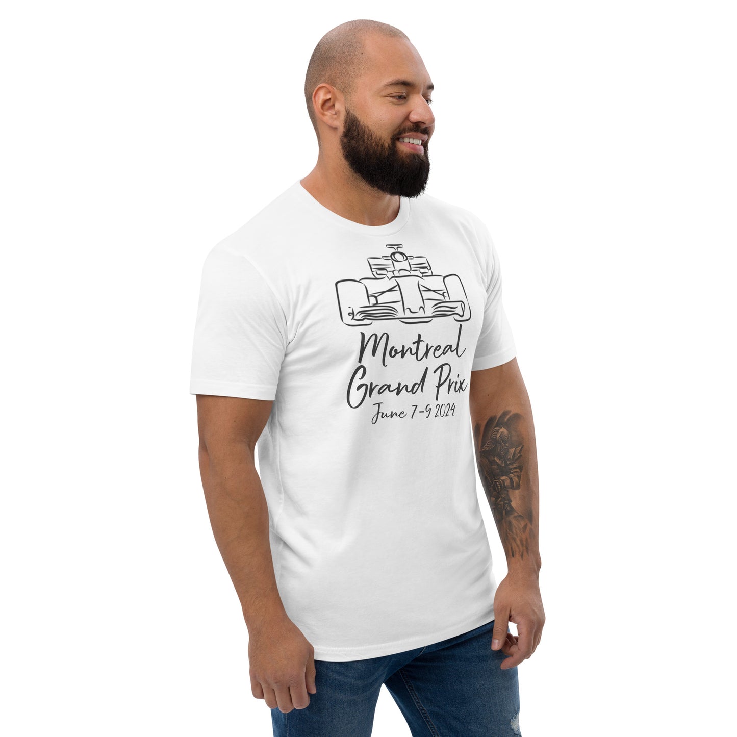 Form-Fitting Montreal Grand Prix Short Sleeve T-shirt