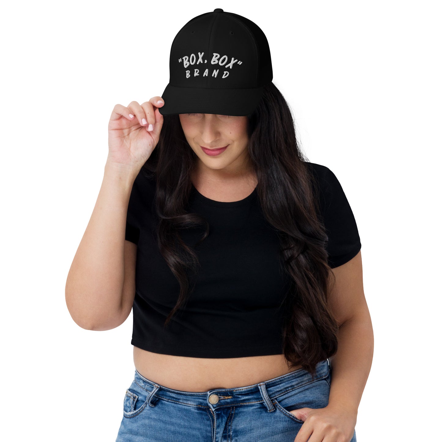 "BOX, BOX" BRAND Trucker Cap