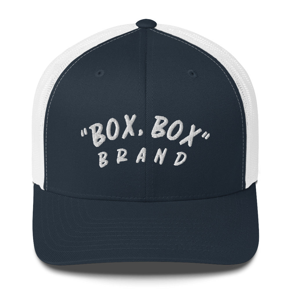 "BOX, BOX" BRAND Trucker Cap