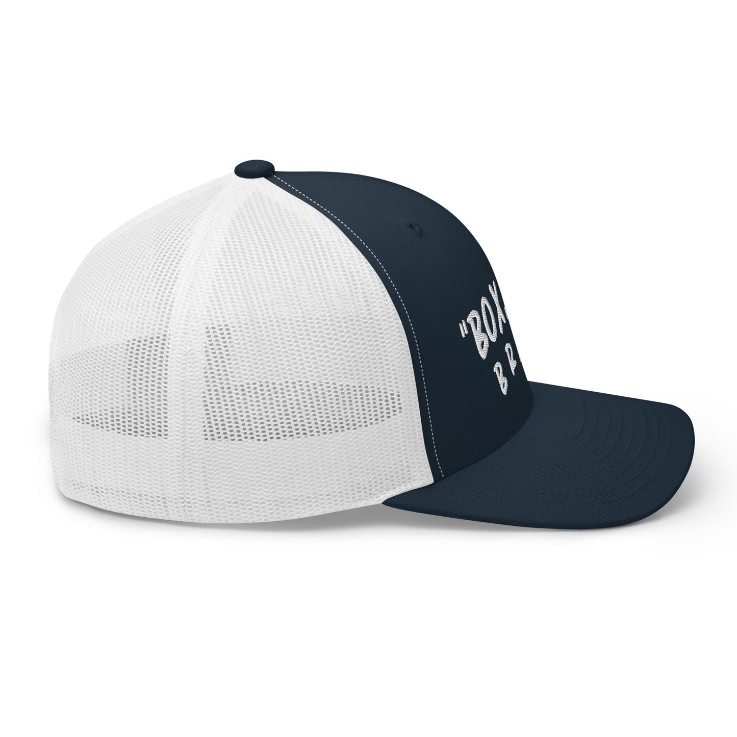 "BOX, BOX" (Curve) Trucker Cap