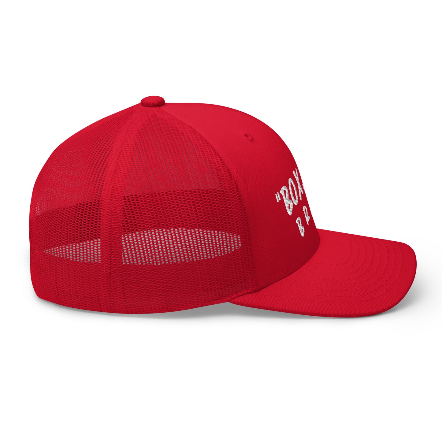 "BOX, BOX" (Curve) Trucker Cap