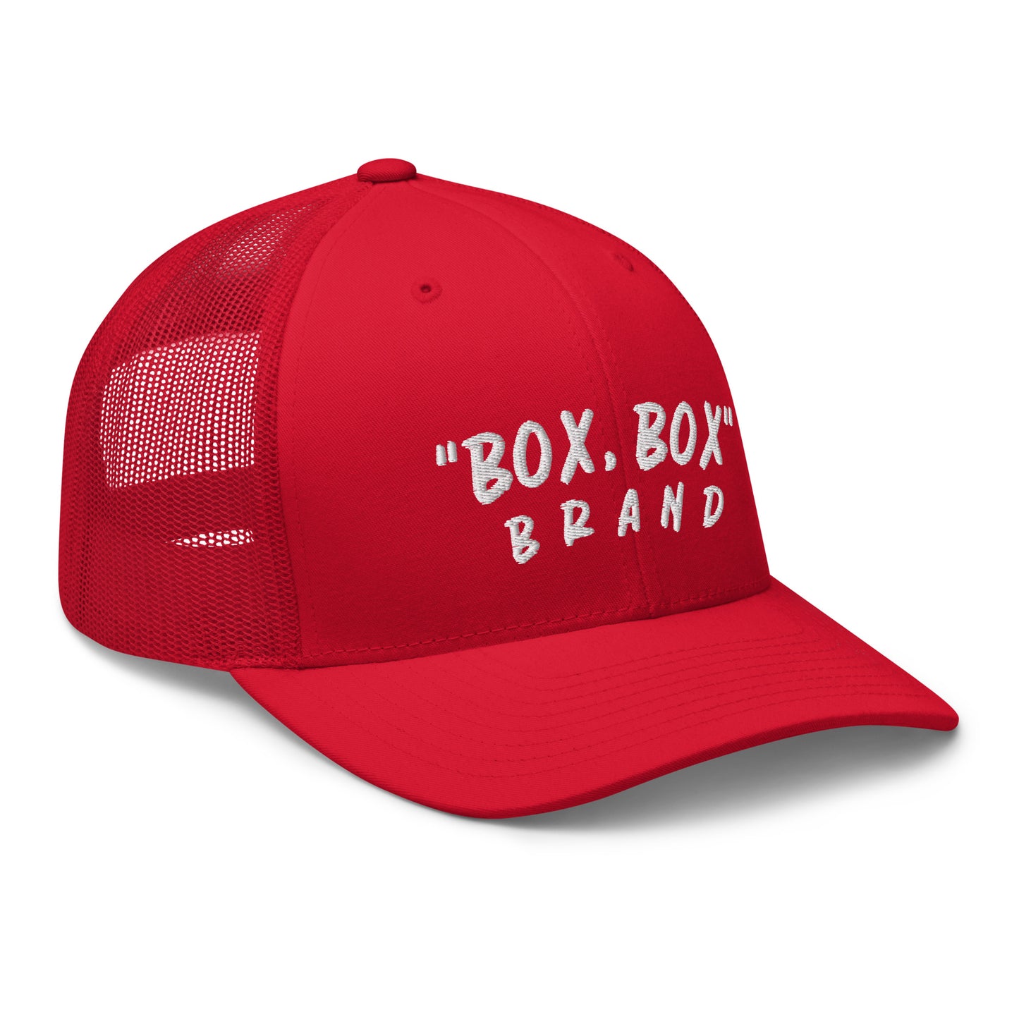 "BOX, BOX" (Curve) Trucker Cap