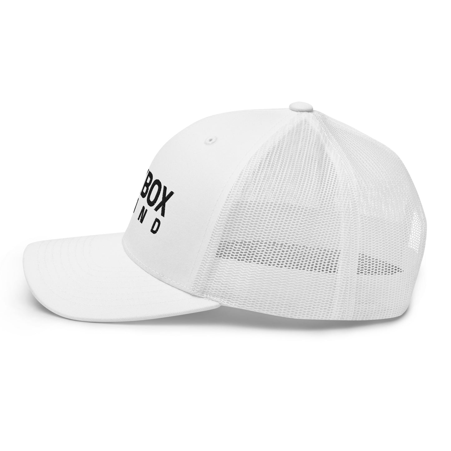 BOX BOX BRAND (White) Trucker Cap