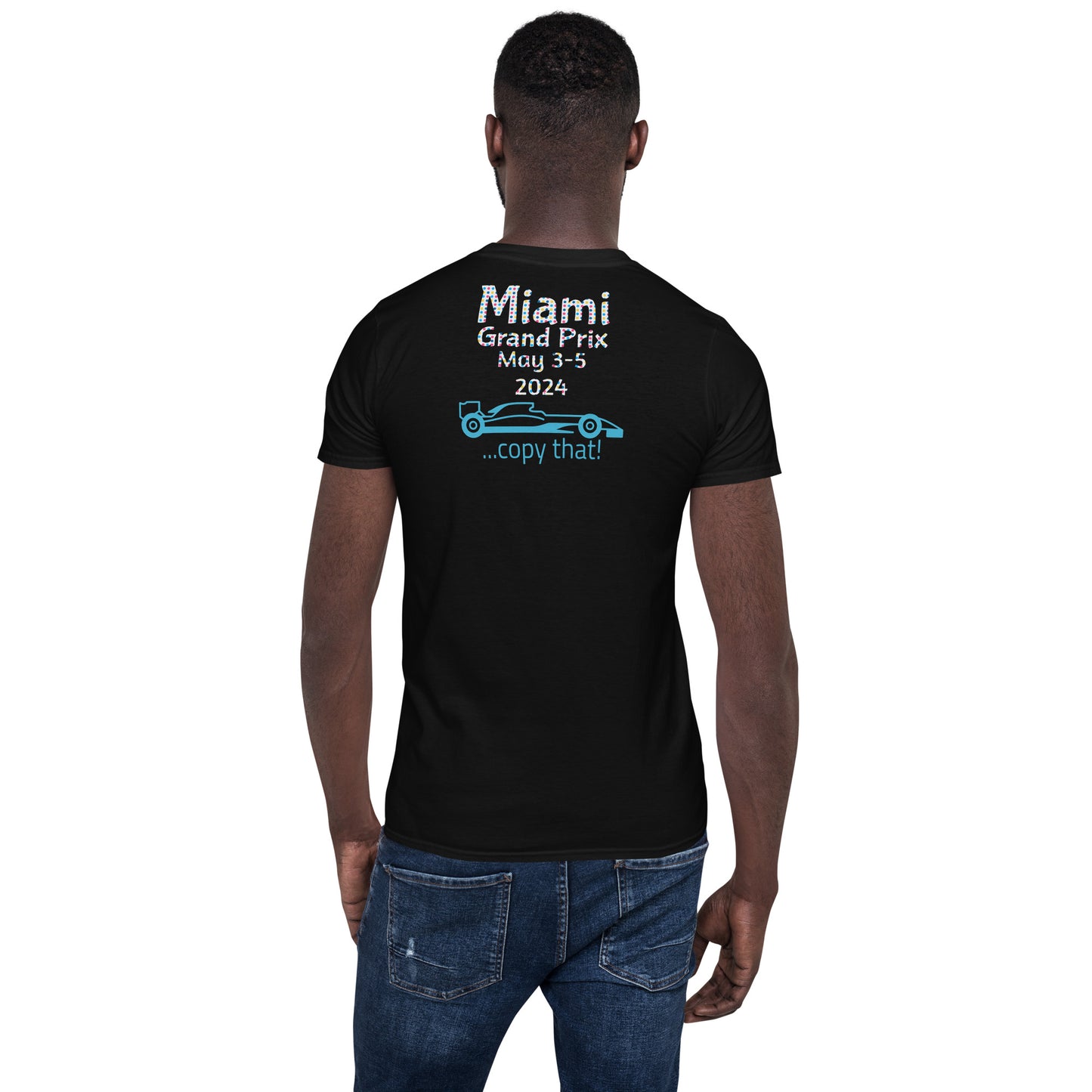 2024 Miami Grand Prix Reverse Short-Sleeve Unisex T-Shirt