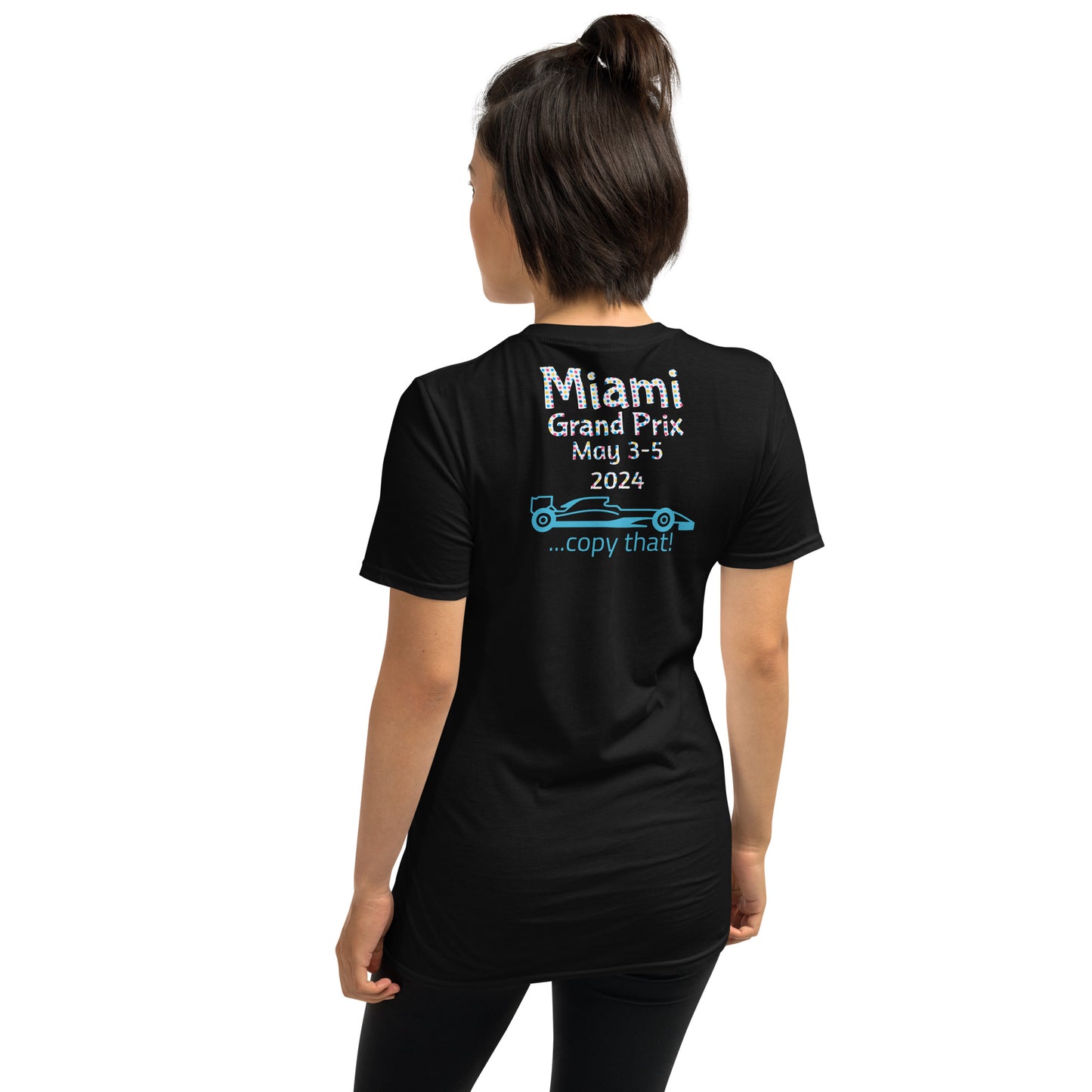 2024 Miami Grand Prix Reverse Short-Sleeve Unisex T-Shirt