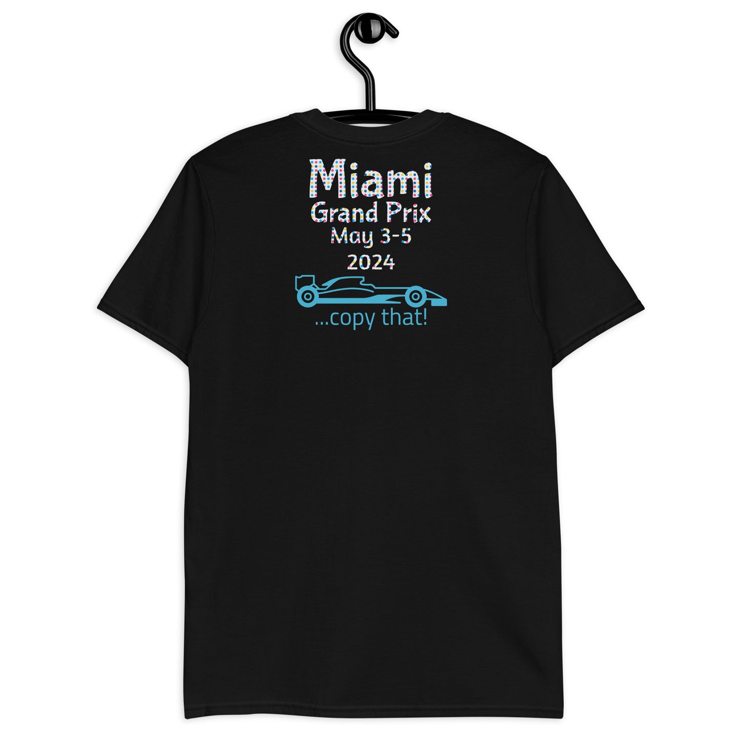 2024 Miami Grand Prix Reverse Short-Sleeve Unisex T-Shirt