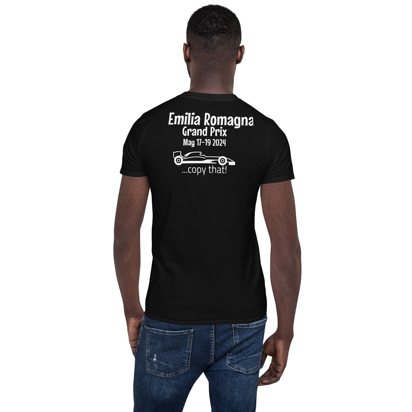 2024 Emilia Romagna Grand Prix Reverse Short-Sleeve Unisex T-Shirt