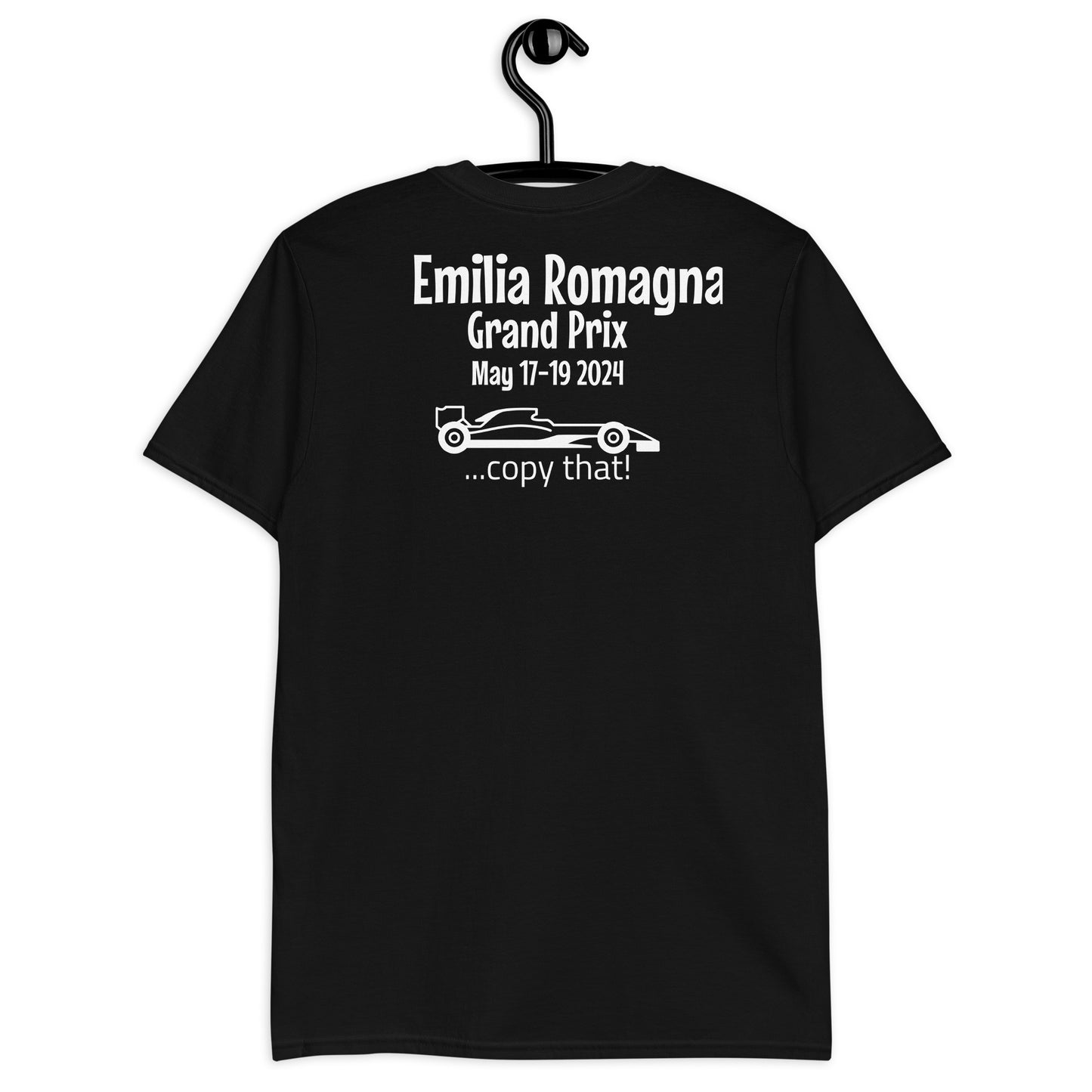2024 Emilia Romagna Grand Prix Reverse Short-Sleeve Unisex T-Shirt