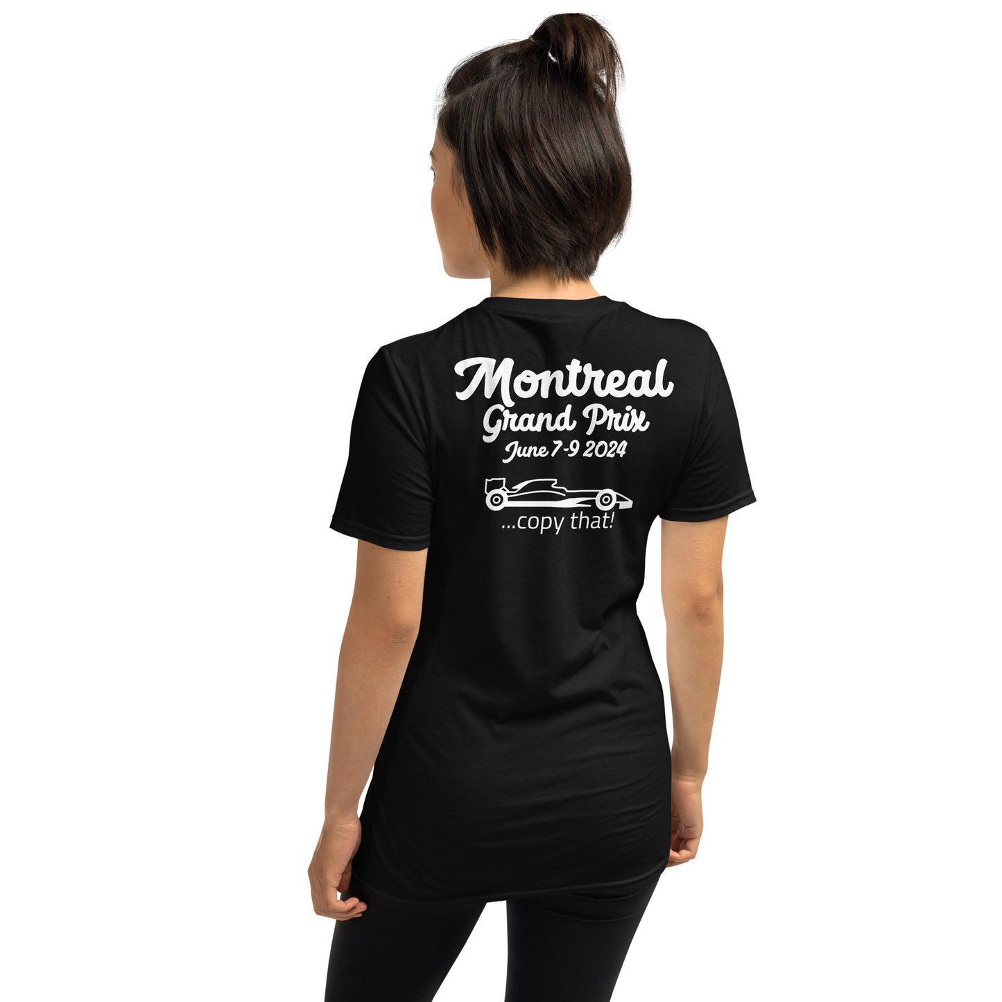 2024 Montreal Grand Prix Reverse Short-Sleeve Unisex T-Shirt