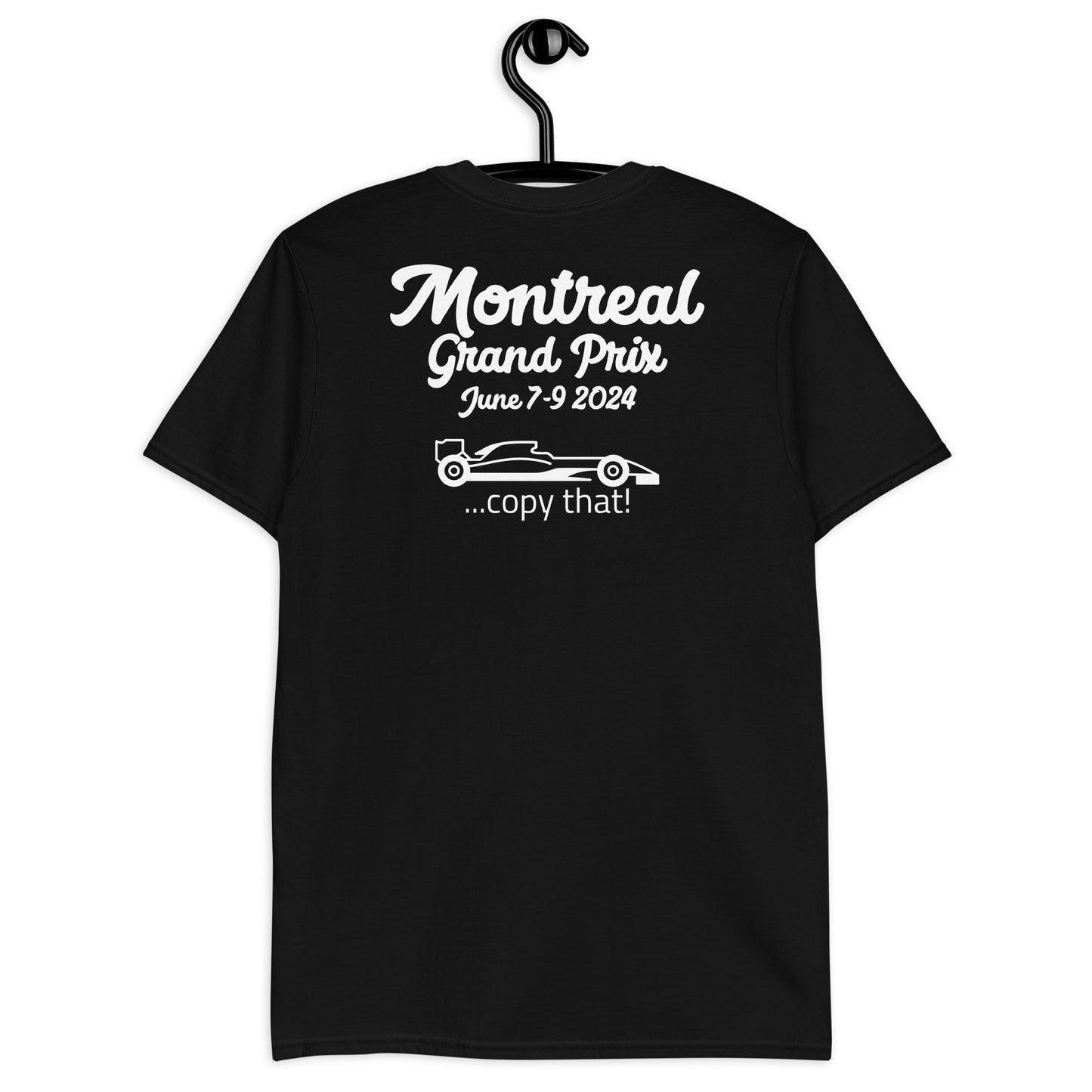 2024 Montreal Grand Prix Reverse Short-Sleeve Unisex T-Shirt