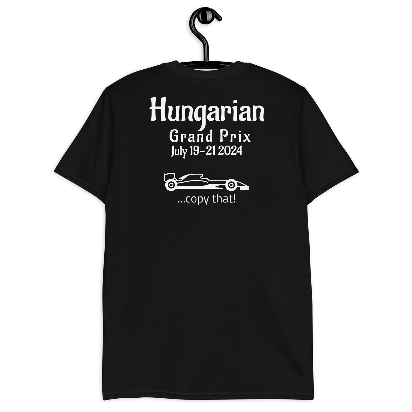 2024 Hungarian Grand Prix Reverse Short-Sleeve Unisex T-Shirt