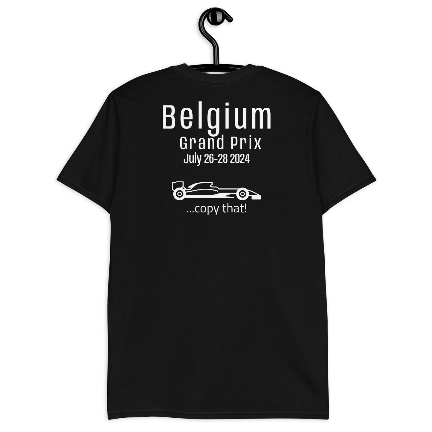2024 Belgium Grand Prix Reverse Short-Sleeve Unisex T-Shirt