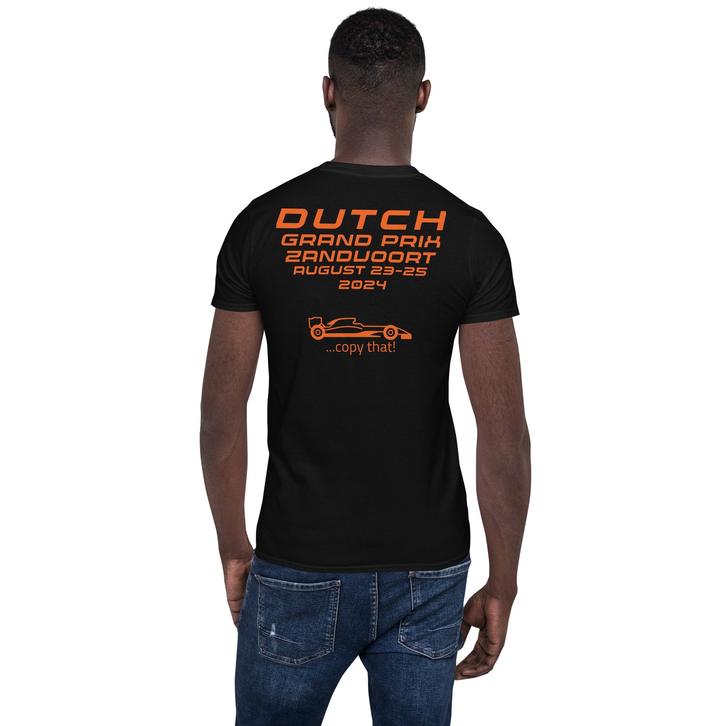 2024 Dutch Grand Prix Zandvoort Reverse Short-Sleeve Unisex T-Shirt