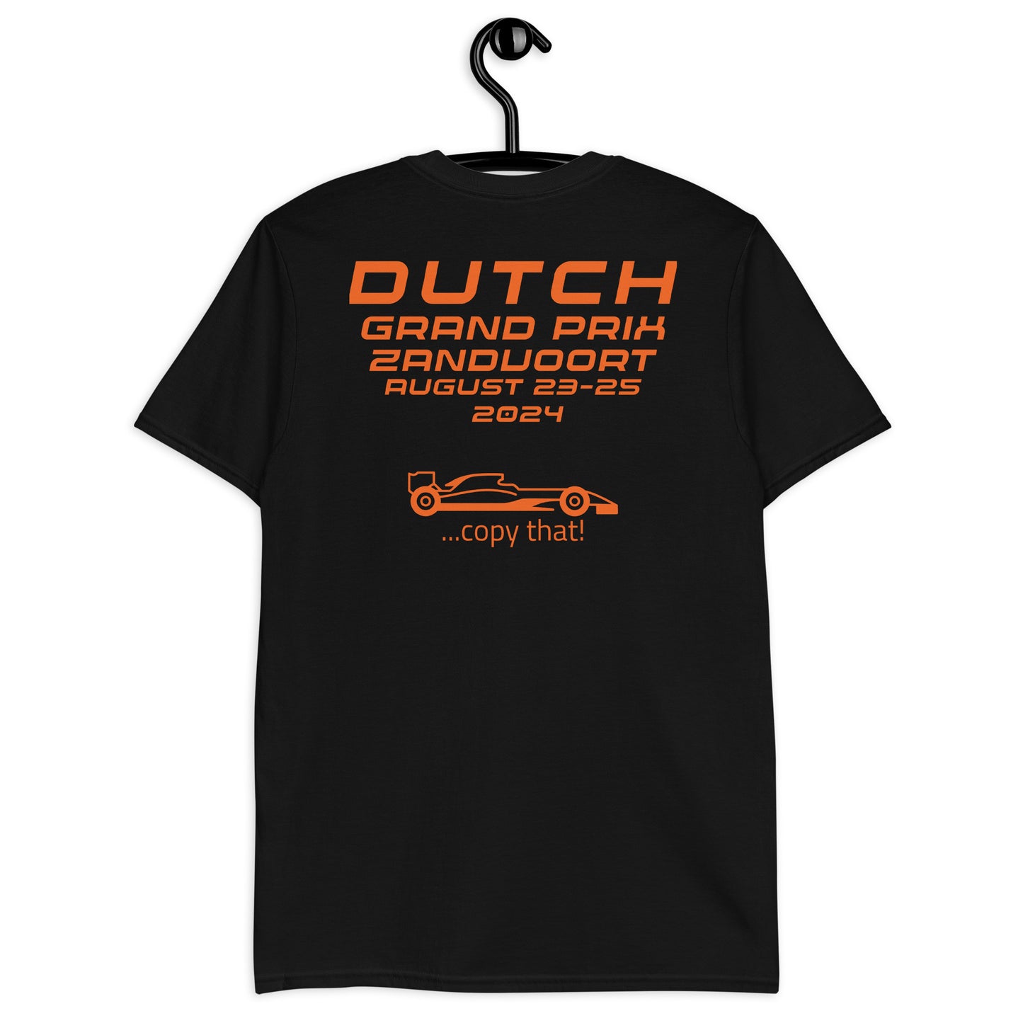 2024 Dutch Grand Prix Zandvoort Reverse Short-Sleeve Unisex T-Shirt