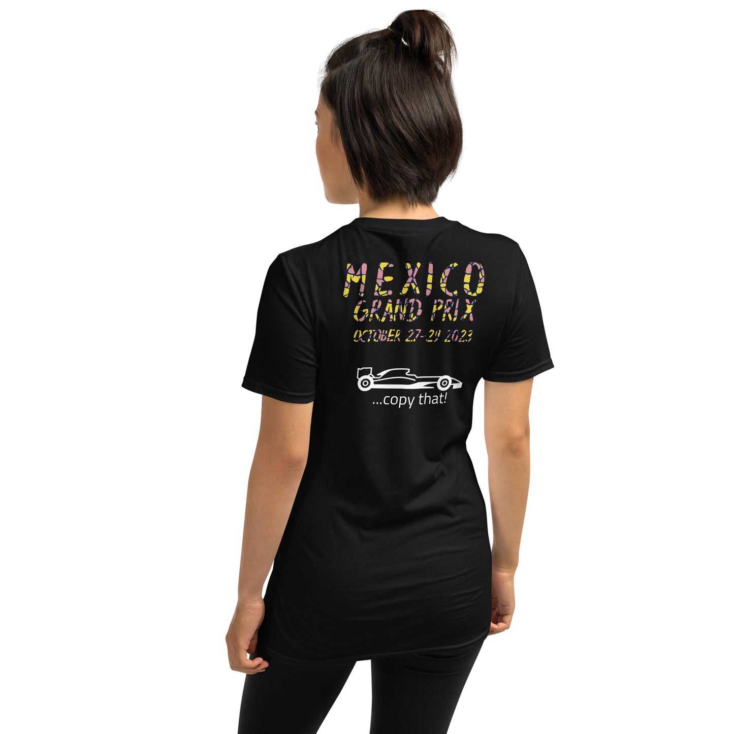 2023 Mexico Grand Prix Reverse Short-Sleeve Unisex T-Shirt