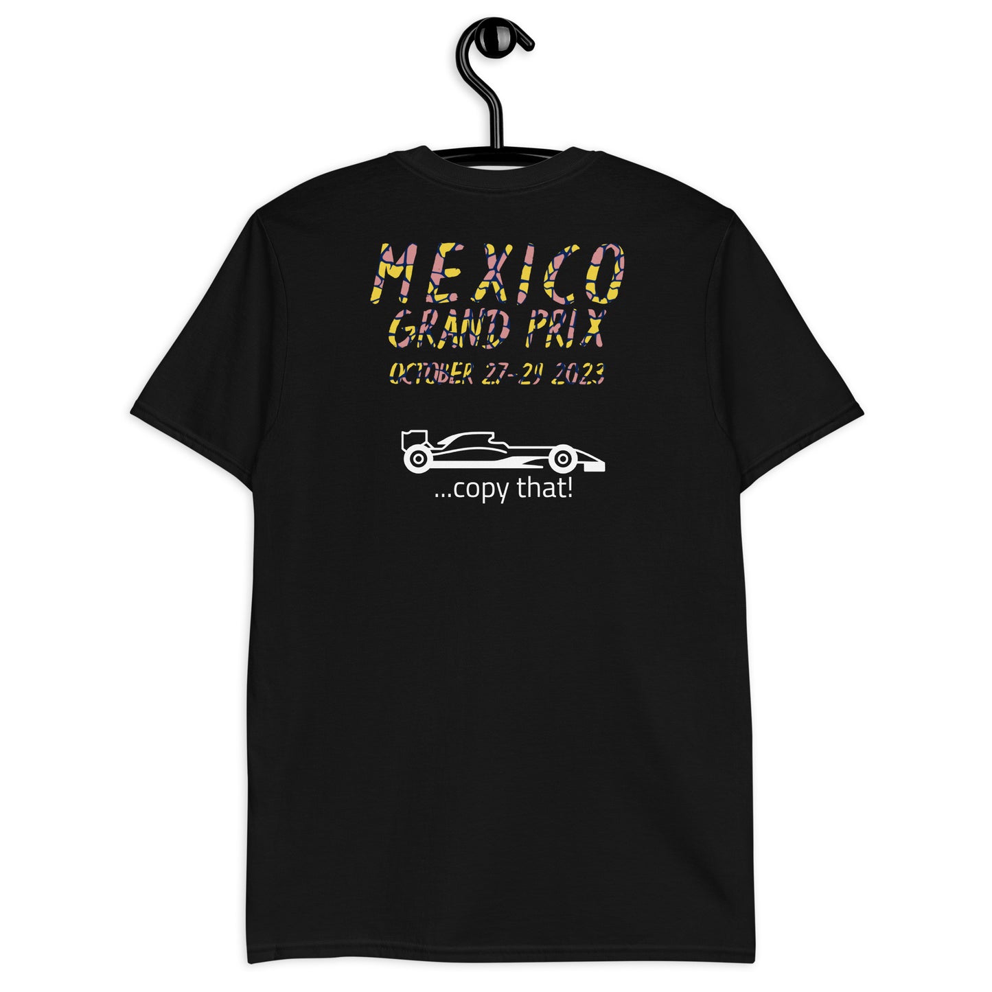 2023 Mexico Grand Prix Reverse Short-Sleeve Unisex T-Shirt