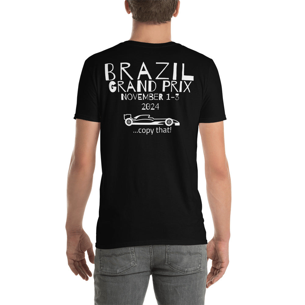 2024 Brazil Grand Prix Reverse Short-Sleeve Unisex T-Shirt