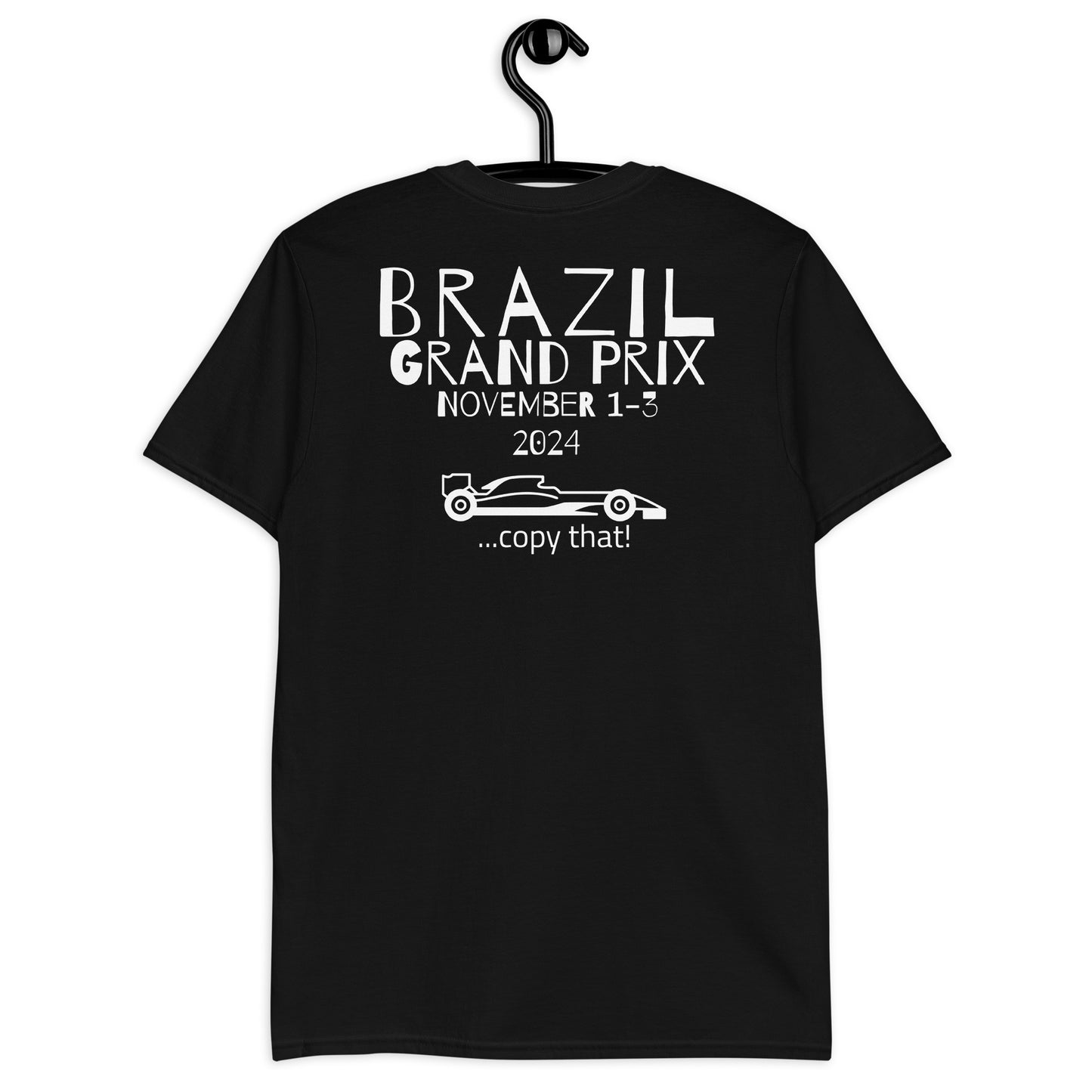 2024 Brazil Grand Prix Reverse Short-Sleeve Unisex T-Shirt