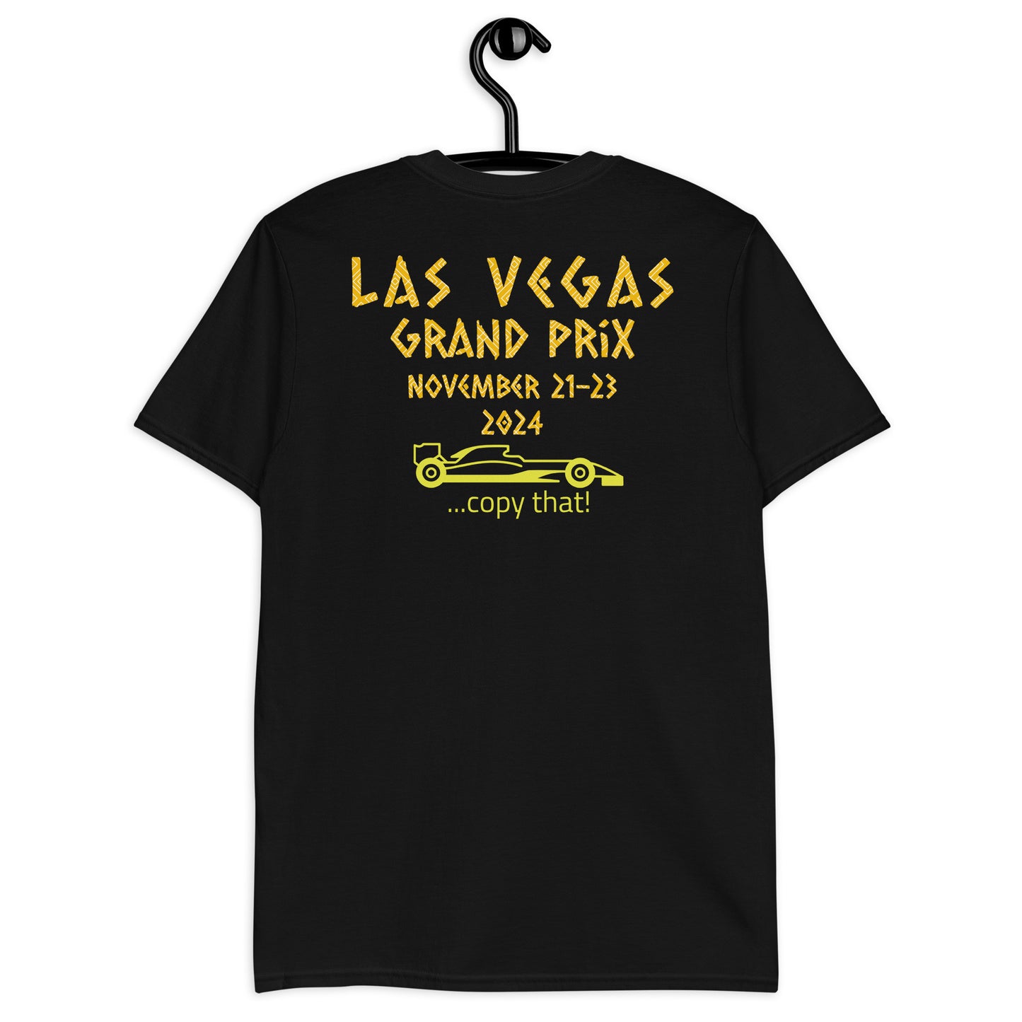 2024 Las Vegas Grand Prix Reverse Short-Sleeve Unisex T-Shirt