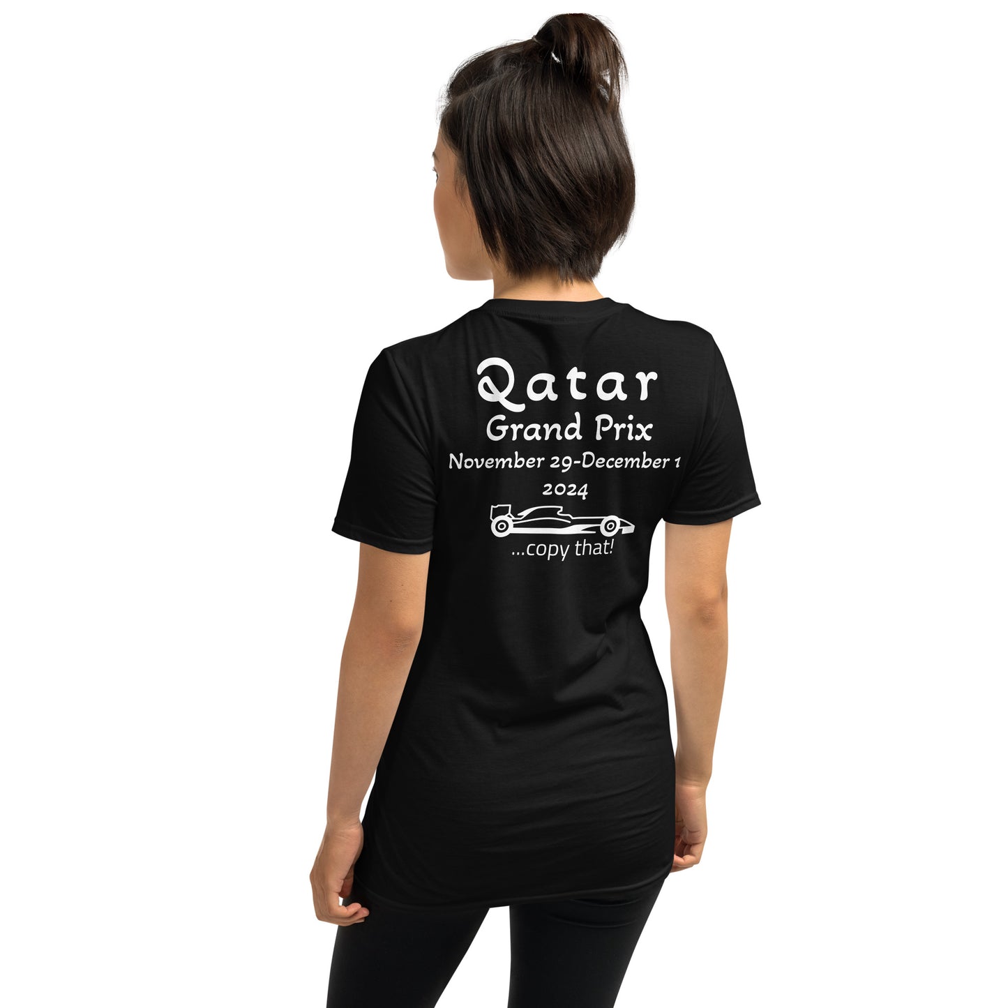 2024 Qatar Grand Prix Reverse Short-Sleeve Unisex T-Shirt
