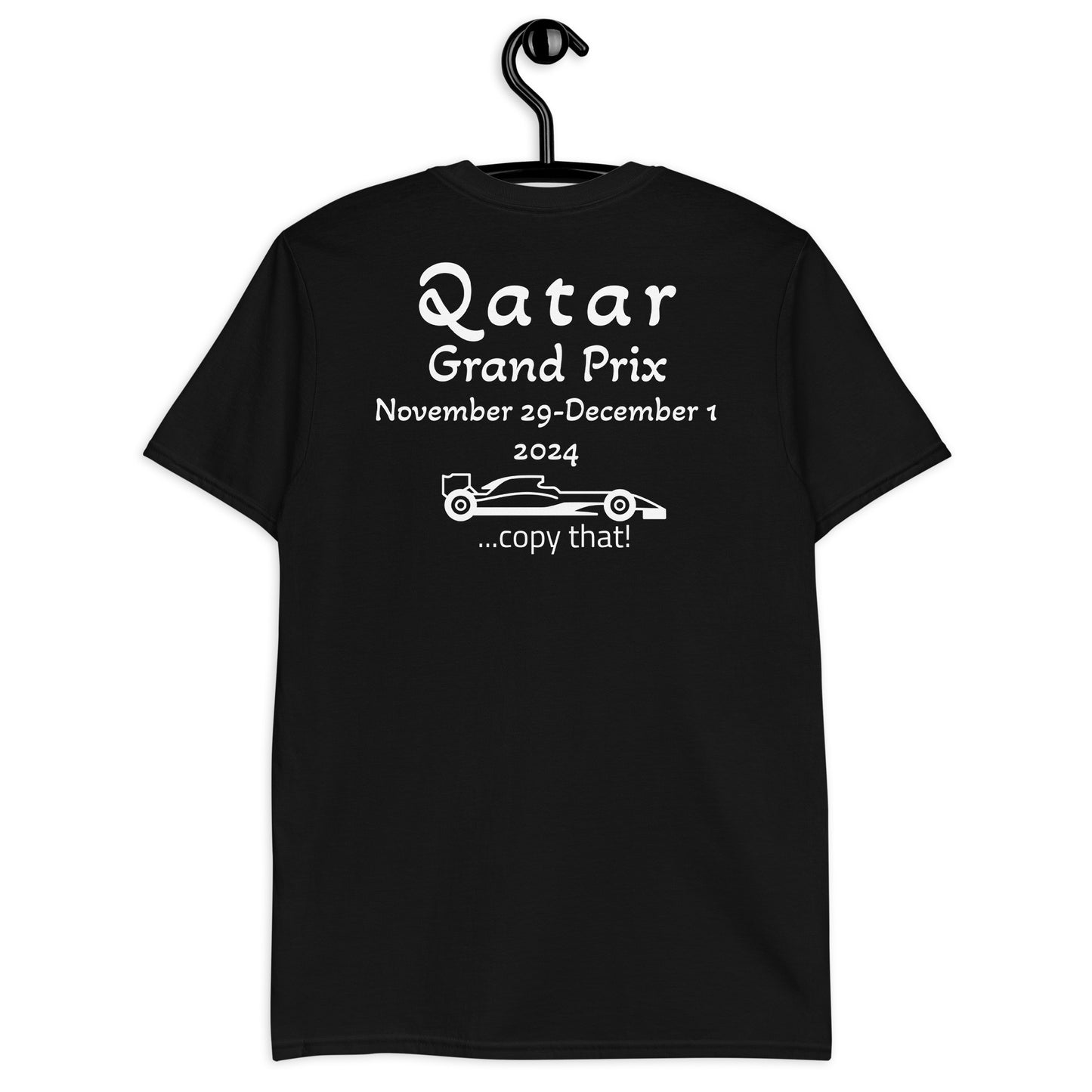 2024 Qatar Grand Prix Reverse Short-Sleeve Unisex T-Shirt