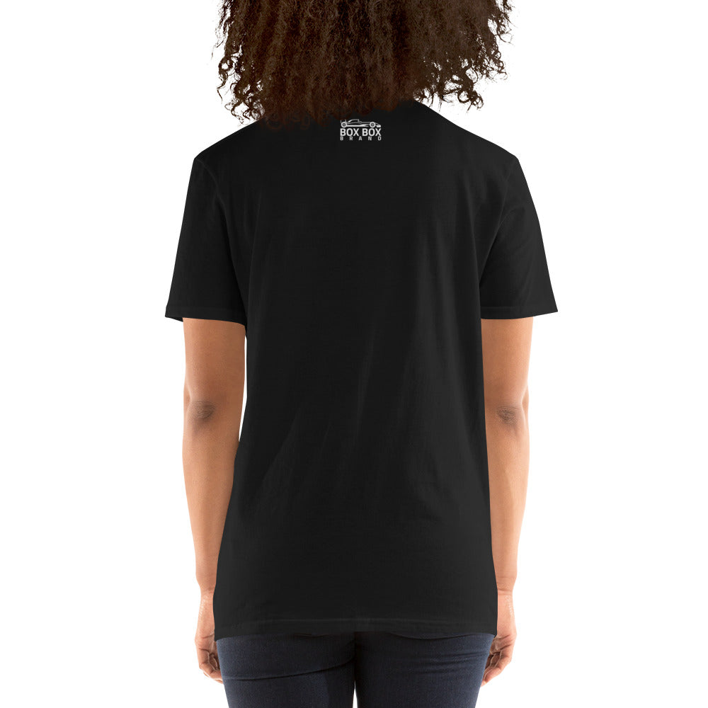 "I think I hit Wayne Newton" Dark Front Short-Sleeve Unisex T-Shirt