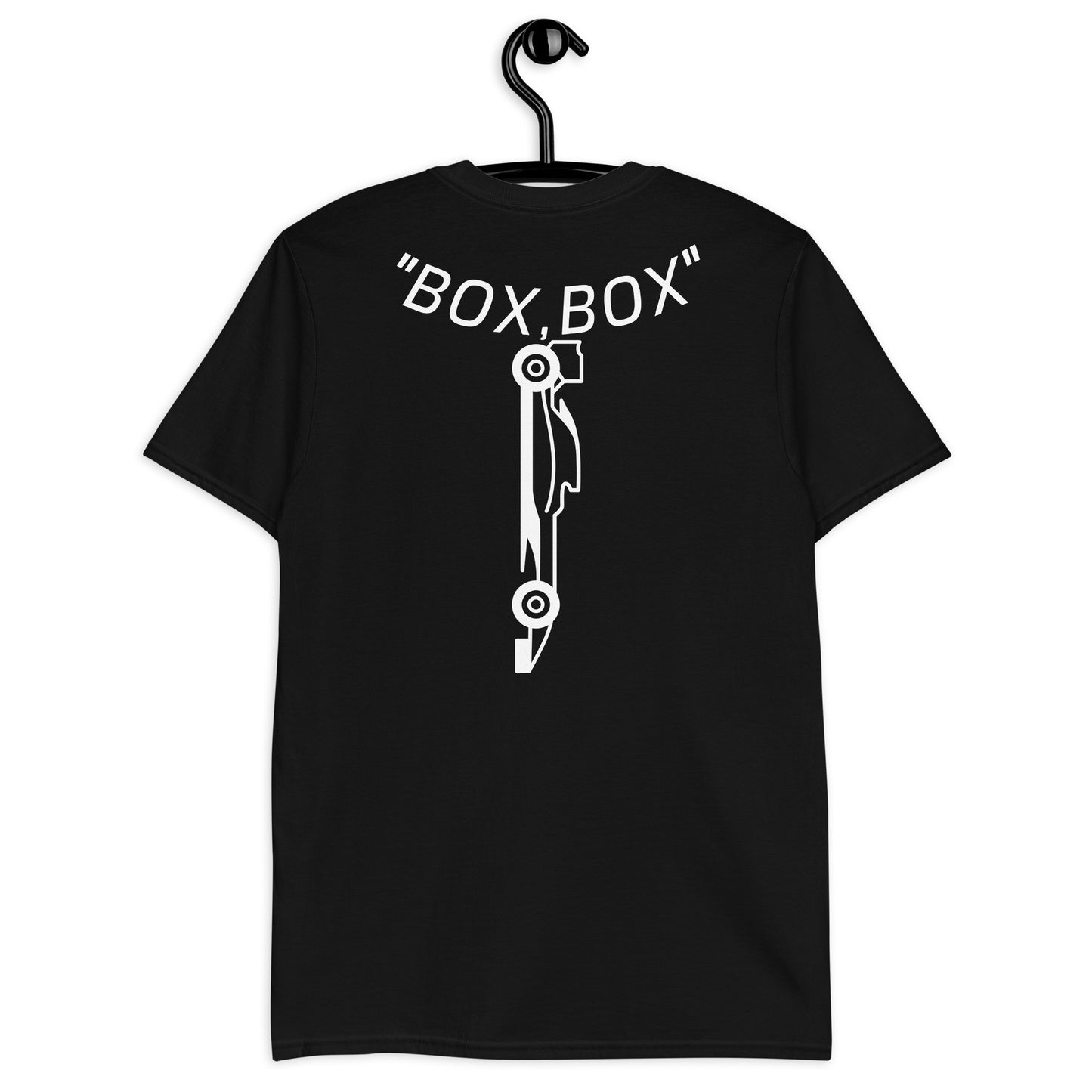 "BOX,BOX" Reverse (Curve) Short-Sleeve Unisex T-Shirt