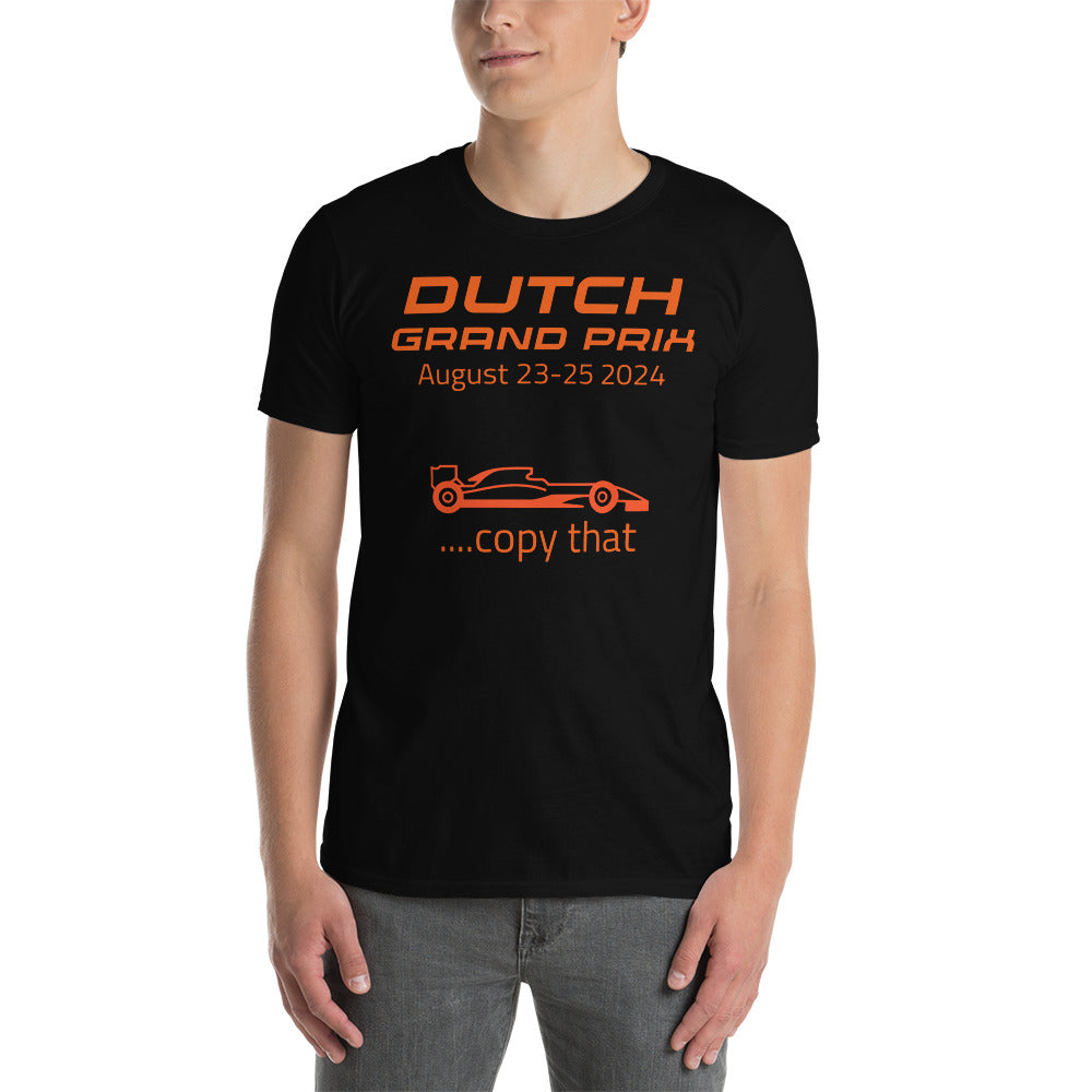 2024 Dutch Grand Prix (Orange) Short-Sleeve Unisex T-Shirt