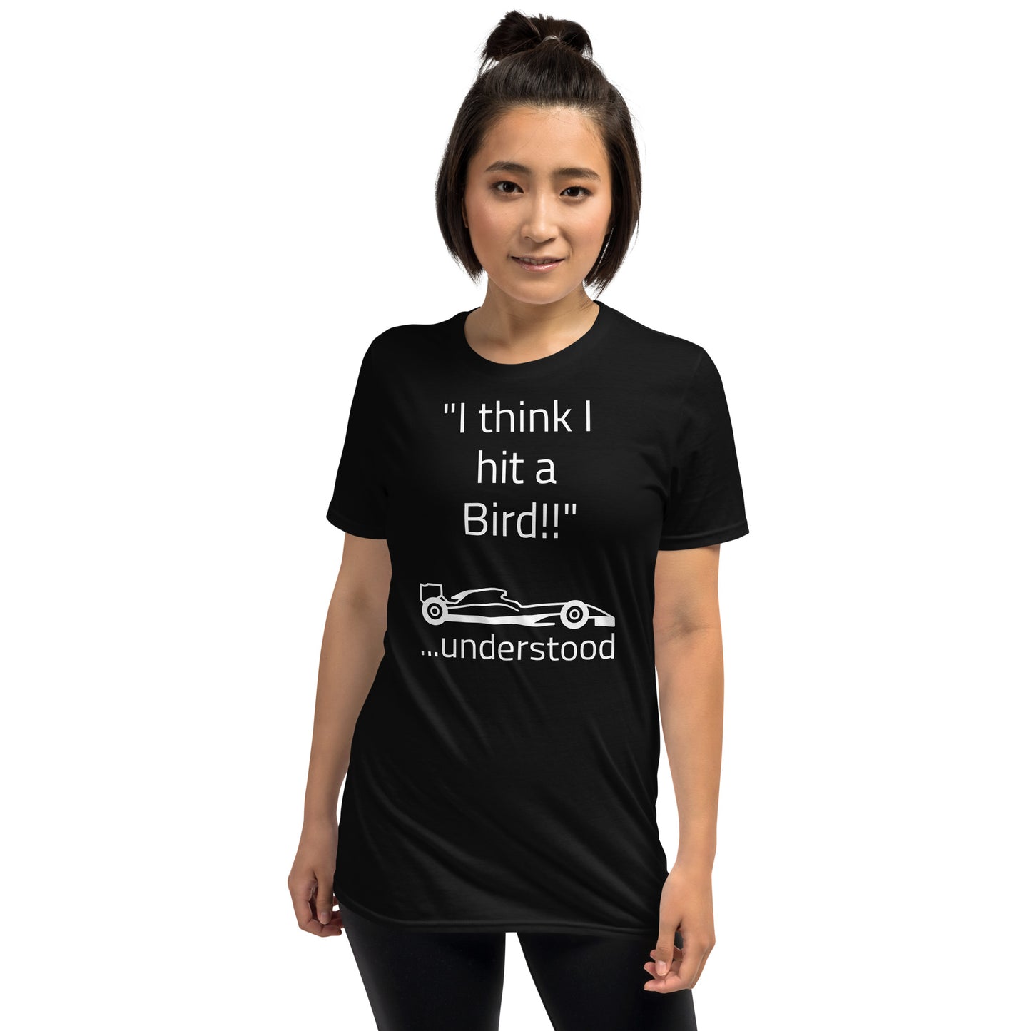 "I think I hit a Bird" Short-Sleeve Unisex T-Shirt