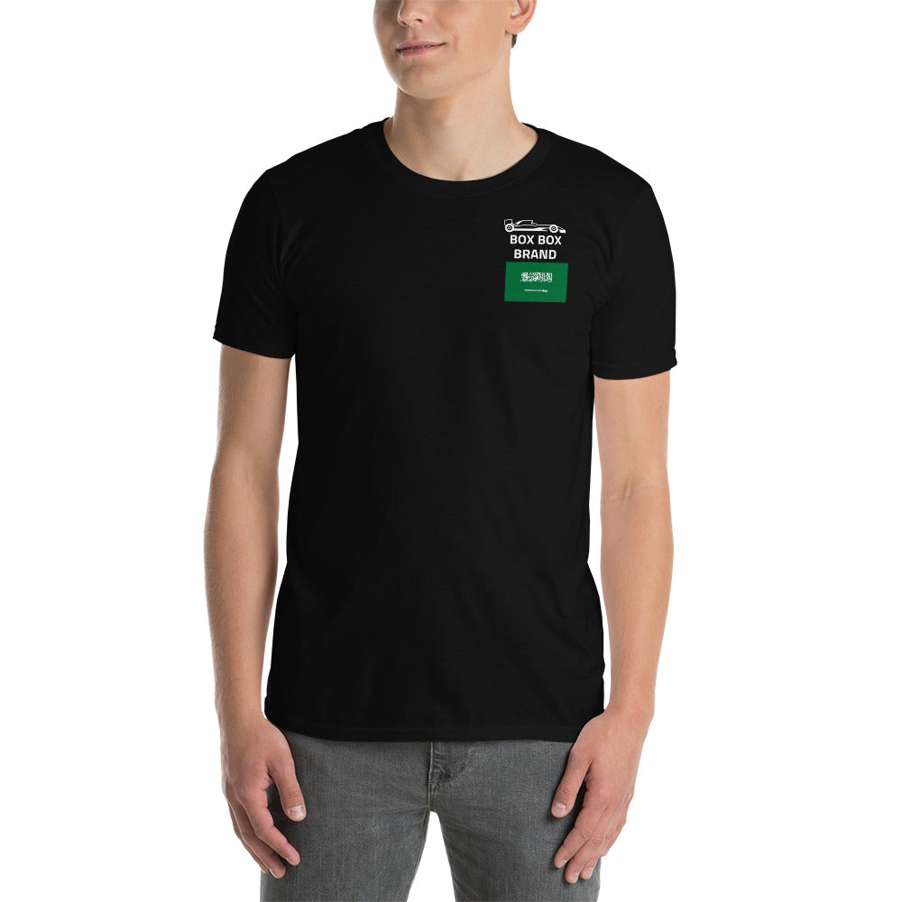 2024 Saudi Arabia Grand Prix Reverse Short-Sleeve Unisex T-Shirt
