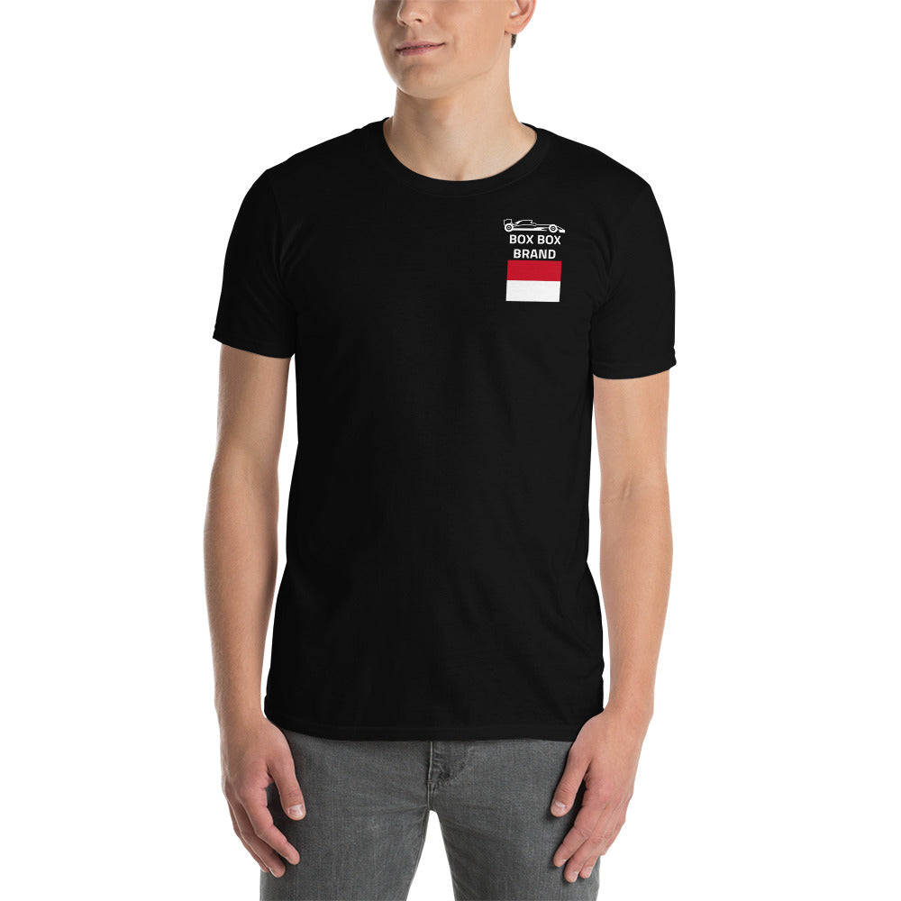 2024 Monaco Grand Prix Reverse Short-Sleeve Unisex T-Shirt