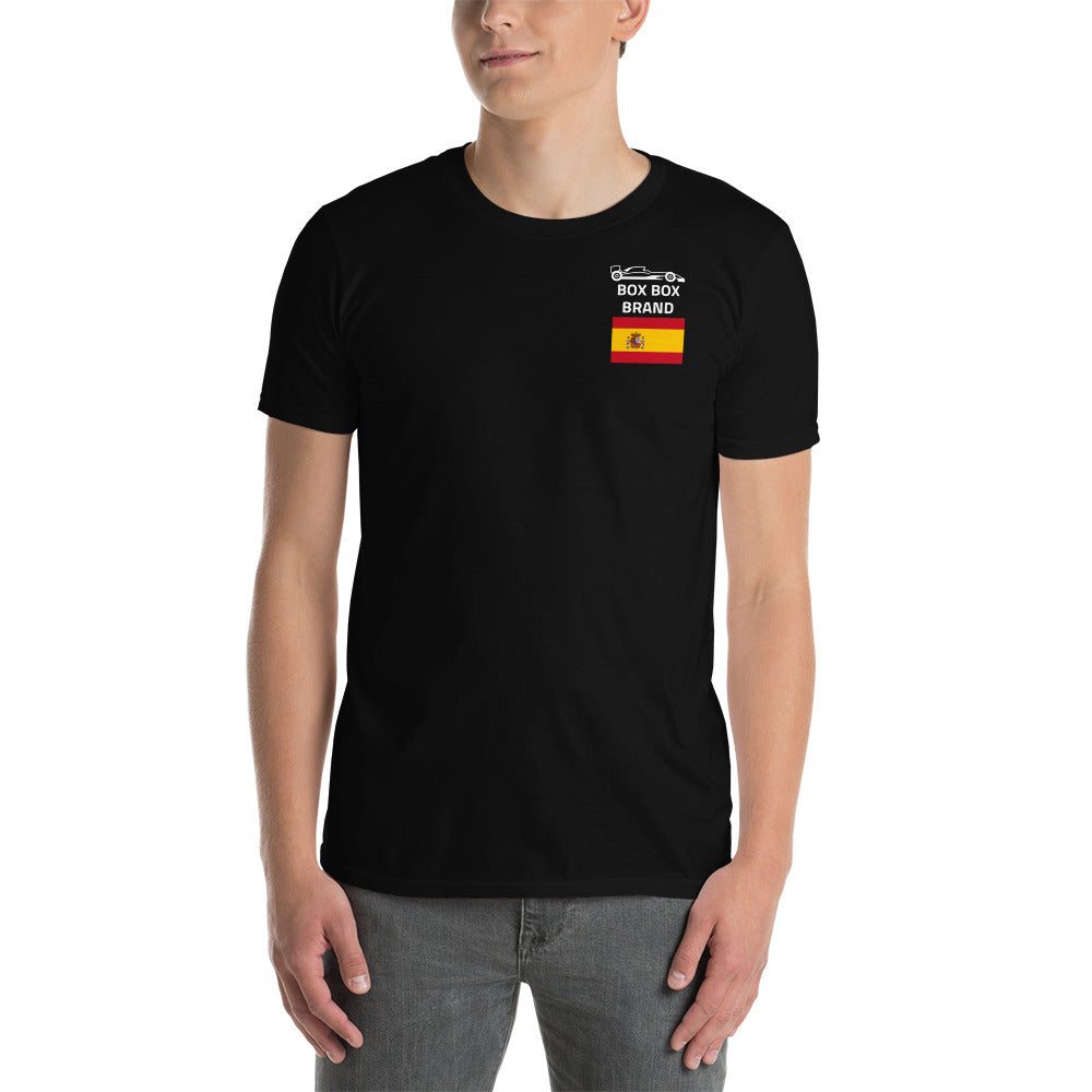 2024 Spanish Grand Prix Reverse Short-Sleeve Unisex T-Shirt