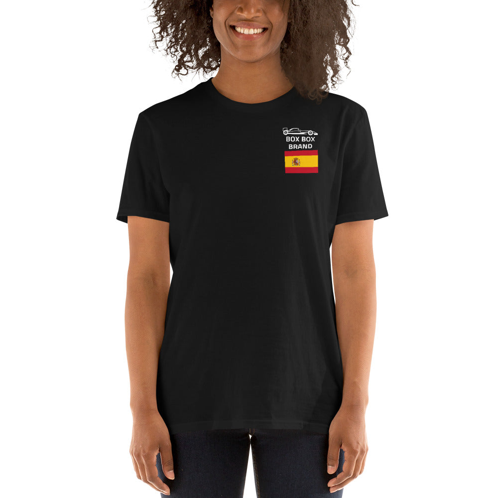 2024 Spanish Grand Prix Reverse Short-Sleeve Unisex T-Shirt