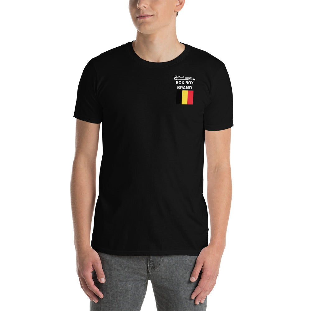2024 Belgium Grand Prix Reverse Short-Sleeve Unisex T-Shirt