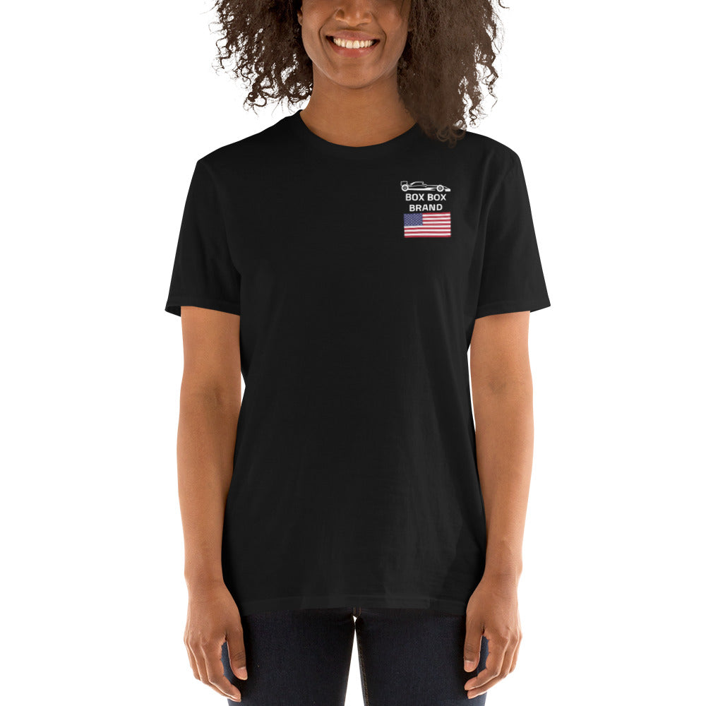 2023 Las Vegas Grand Prix Reverse Short-Sleeve Unisex T-Shirt