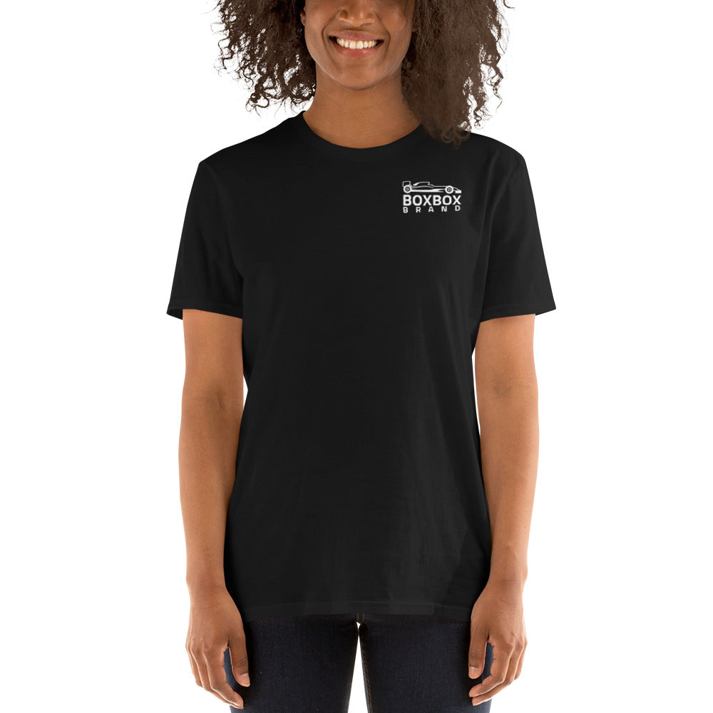 "I know what I'm doing...." Reverse Short-Sleeve Unisex T-Shirt