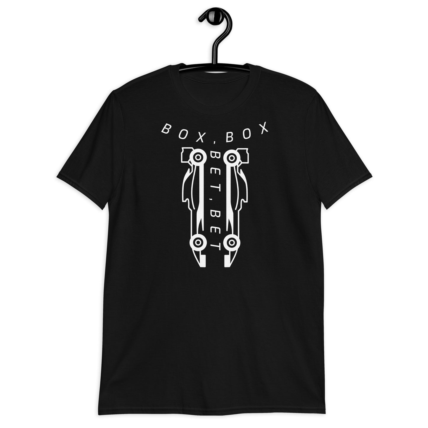 Box,Box Bet,Bet (Dark-shade) Short-Sleeve Unisex T-Shirt