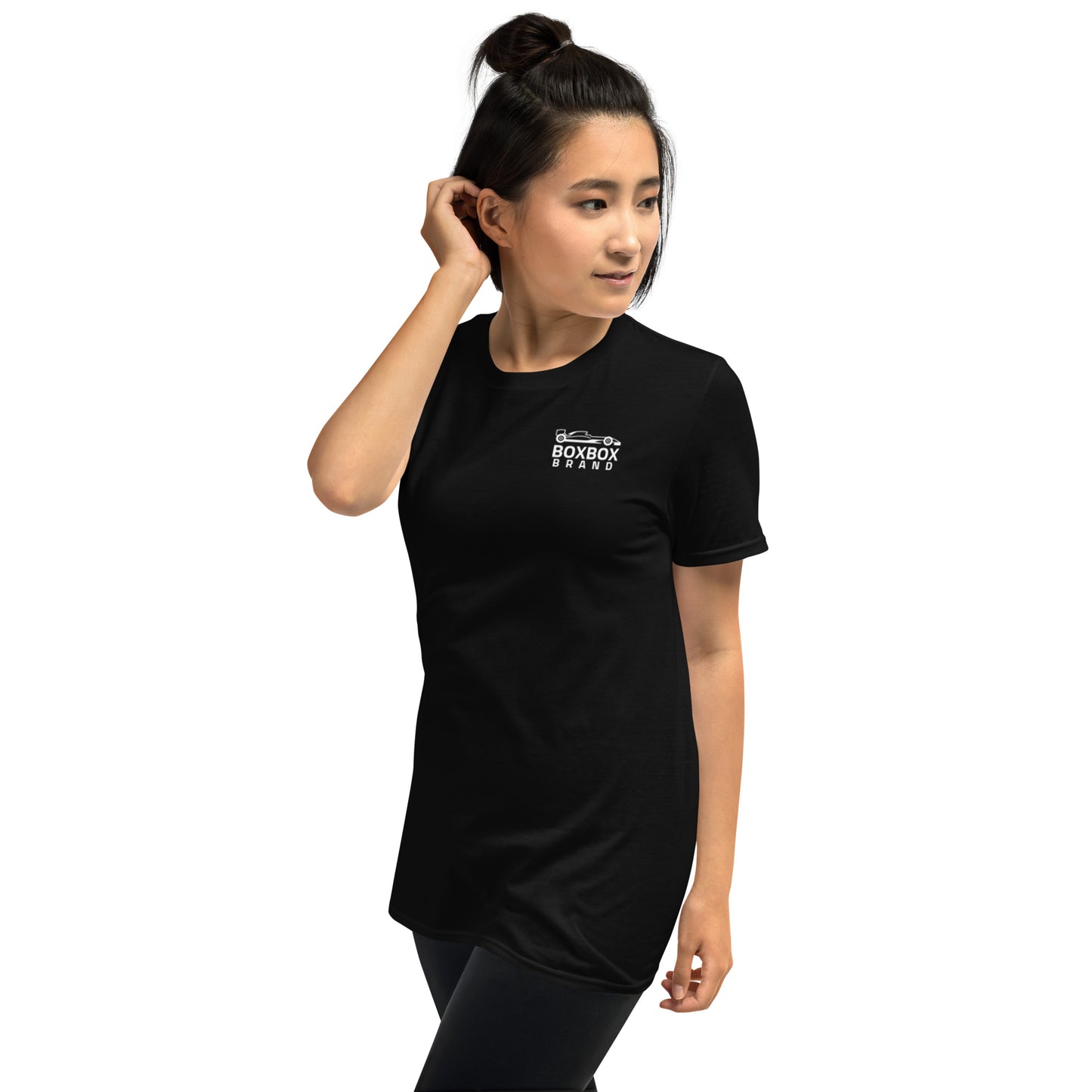 Boxenstopp Dark (Curve) Reverse Short-Sleeve Unisex T-Shirt